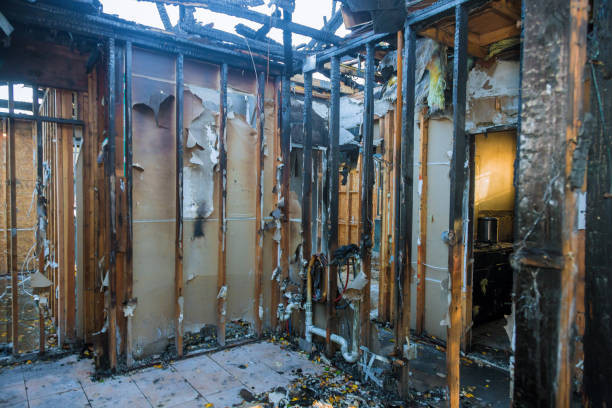 Professional Fire Damage Removal technician working in Ephrata, PA